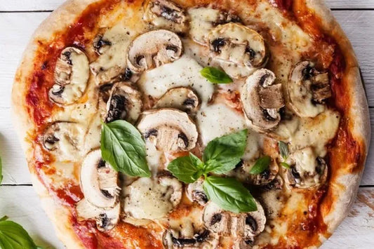 Mushroom pizza